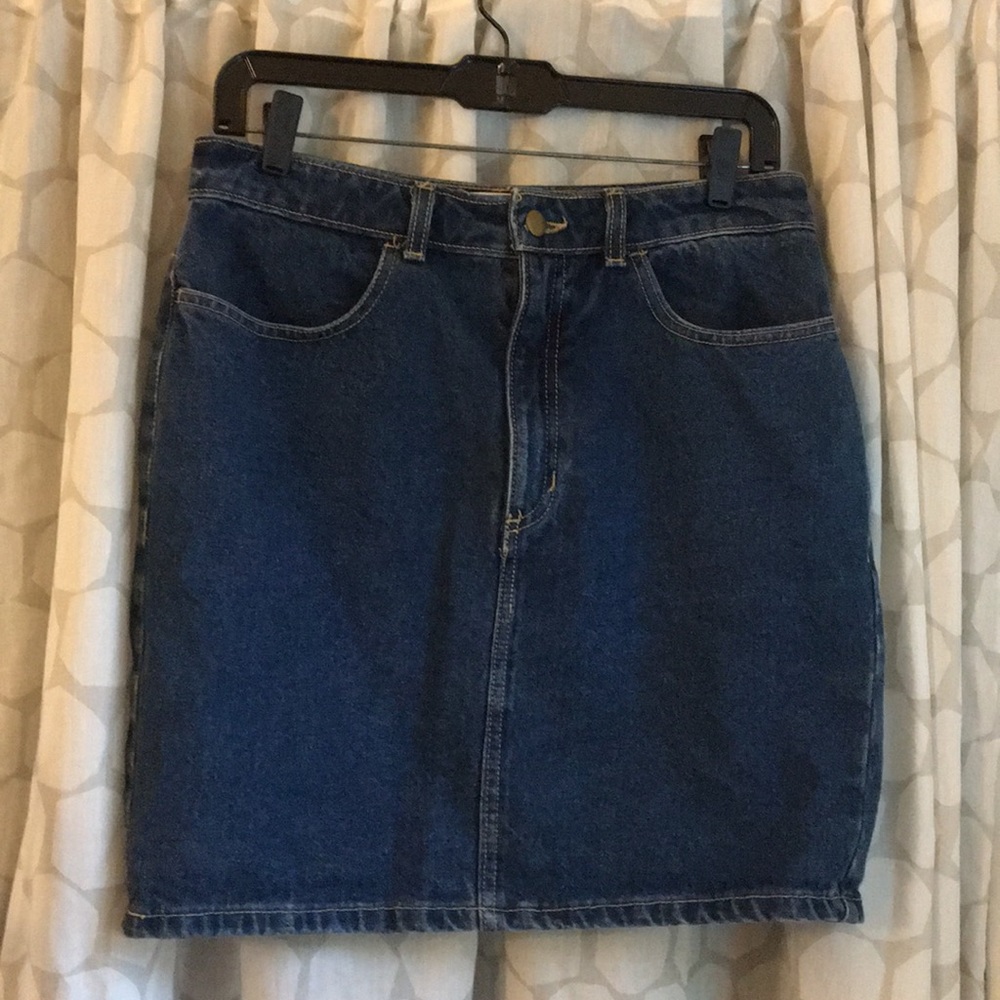 American Apparel Denim Skirt
